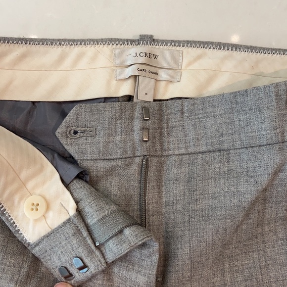 J Crew Cafe Capri 0 - Picture 4 of 6